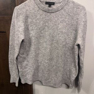 Banana Republic Heather Gray Wool Blend Sweater | Size Small Petite